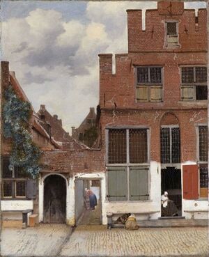 ‘Het straatje’ – Johannes Vermeer, Delft 1658